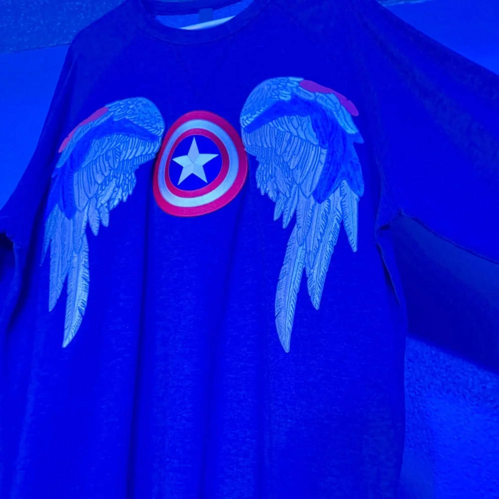 Captain America (Sam Wilson) Terry Crew Sweater